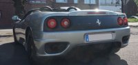 Ferrari 360 Modena Spider Cambio automatico Grigio Alloy - Beige - griglia posteriore challenge