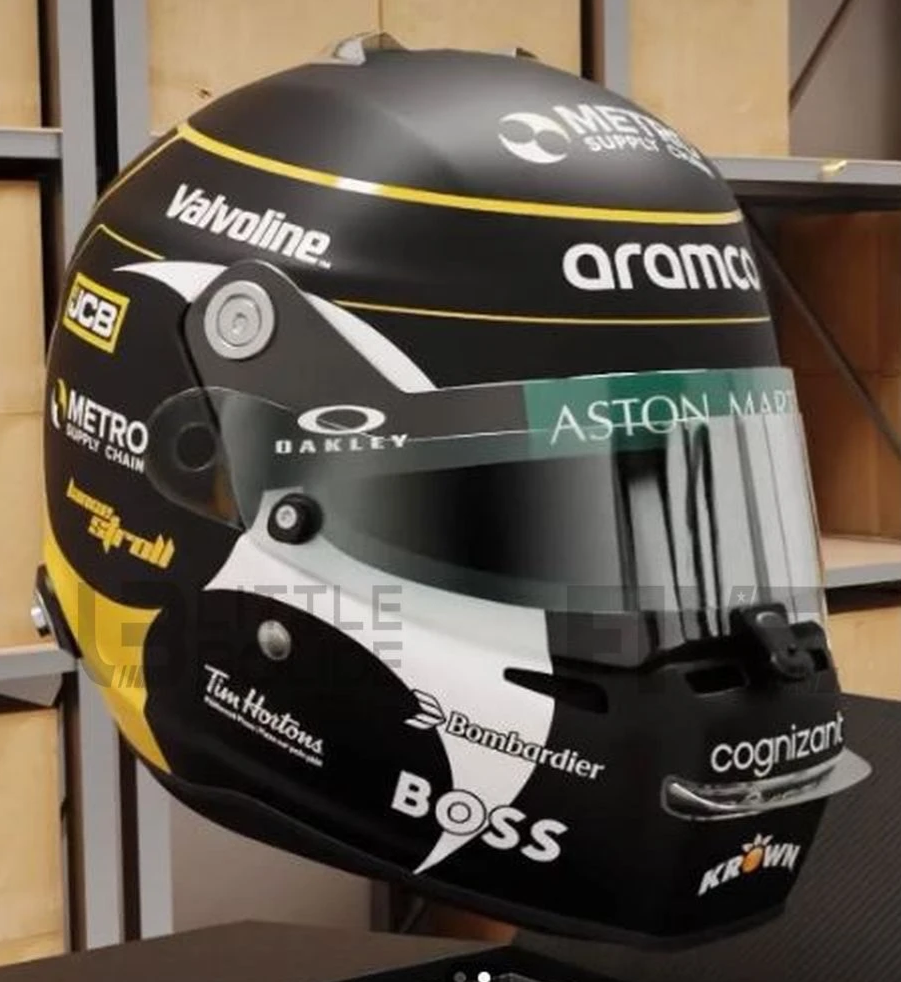 HELM LANCE STROLL ASTON MARTIN ARAMCO F1 TEAM GP C