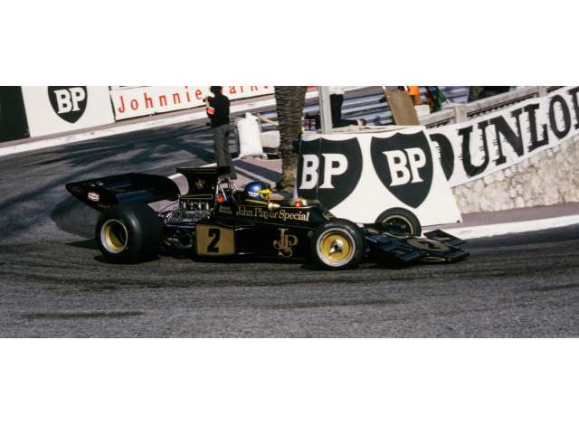 Lotus 72E #2 Ronnie Peterson, 1973 Monaco GP Winne