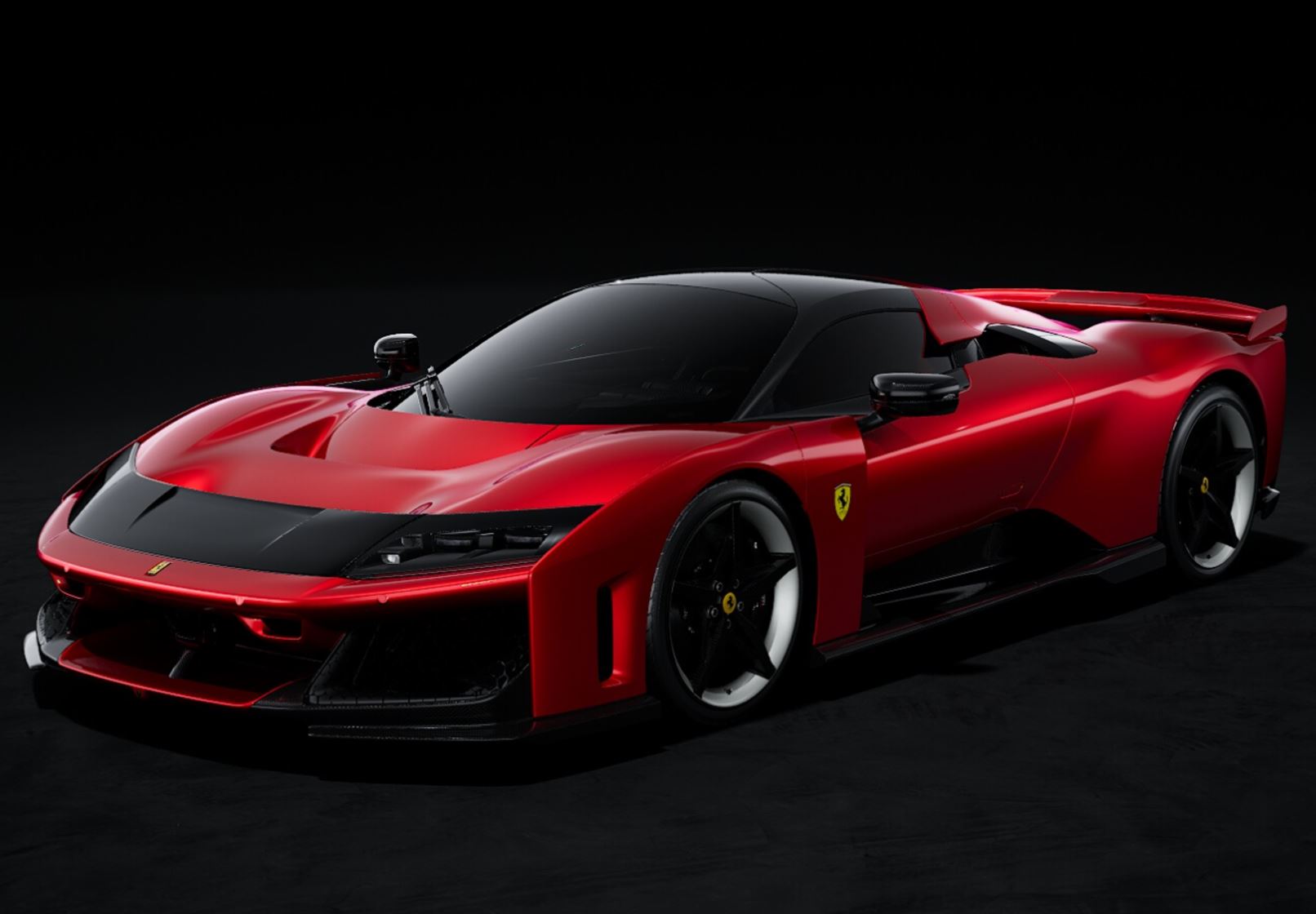 Ferrari F80 optionele carbon Red Supercar - tweekl