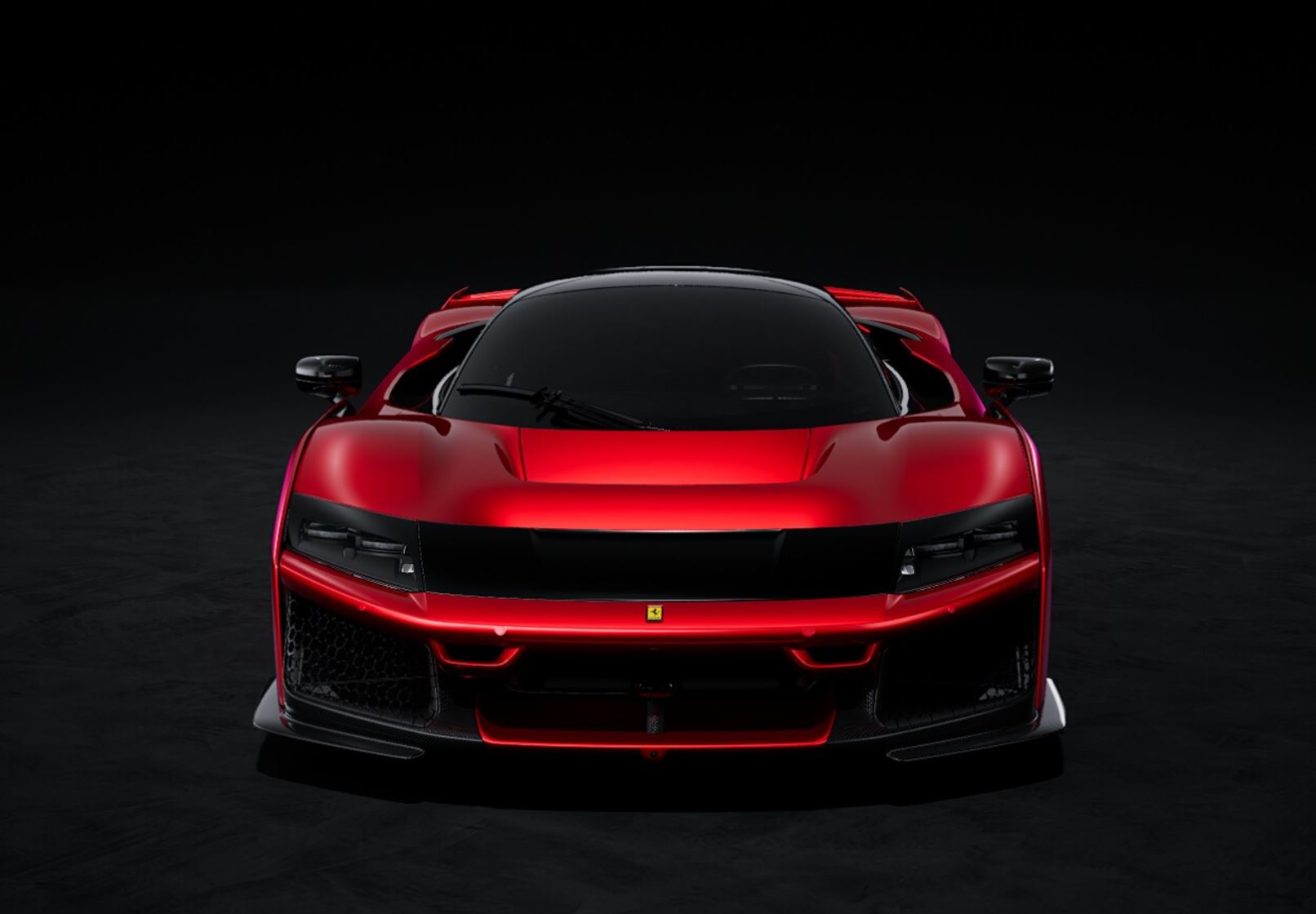 Ferrari F80 optionele carbon Red Supercar - tweekl