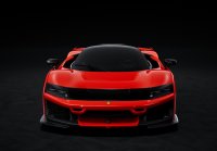 Ferrari F80 en option Carbone Rosso Corsa - jantes bicolores carbone et argent