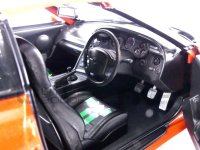 TOYOTA - SUPRA MKIV (A80) COUPE STREETFIGHTER 1993 - ORANGE BLACK