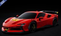 Ferrari SF90 XX Stradale Rosso Corsa carbon velgen