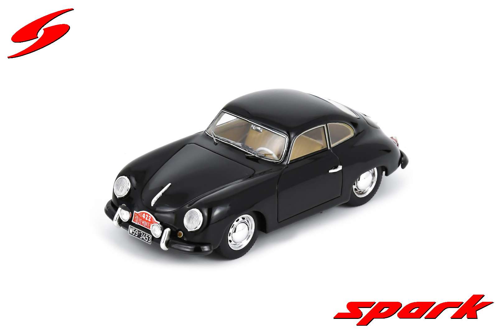 Porsche 356 1500 No.422 Monte Carlo Rally 1953 R. 