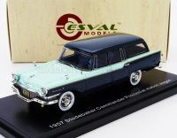 STUDEBAKER - COMMANDER PROVINCIAL SW STATION WAGON 1957 - 2 TONE BLUE