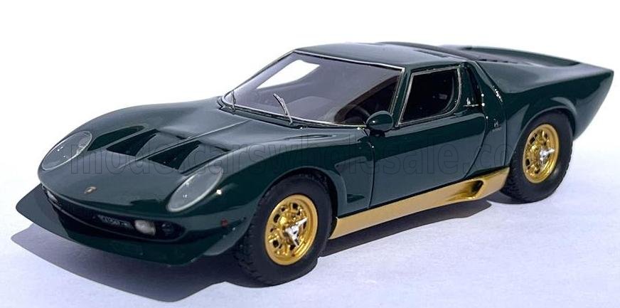 LAMBORGHINI - MIURA P400S MILLECHIODI 1969 - GREEN