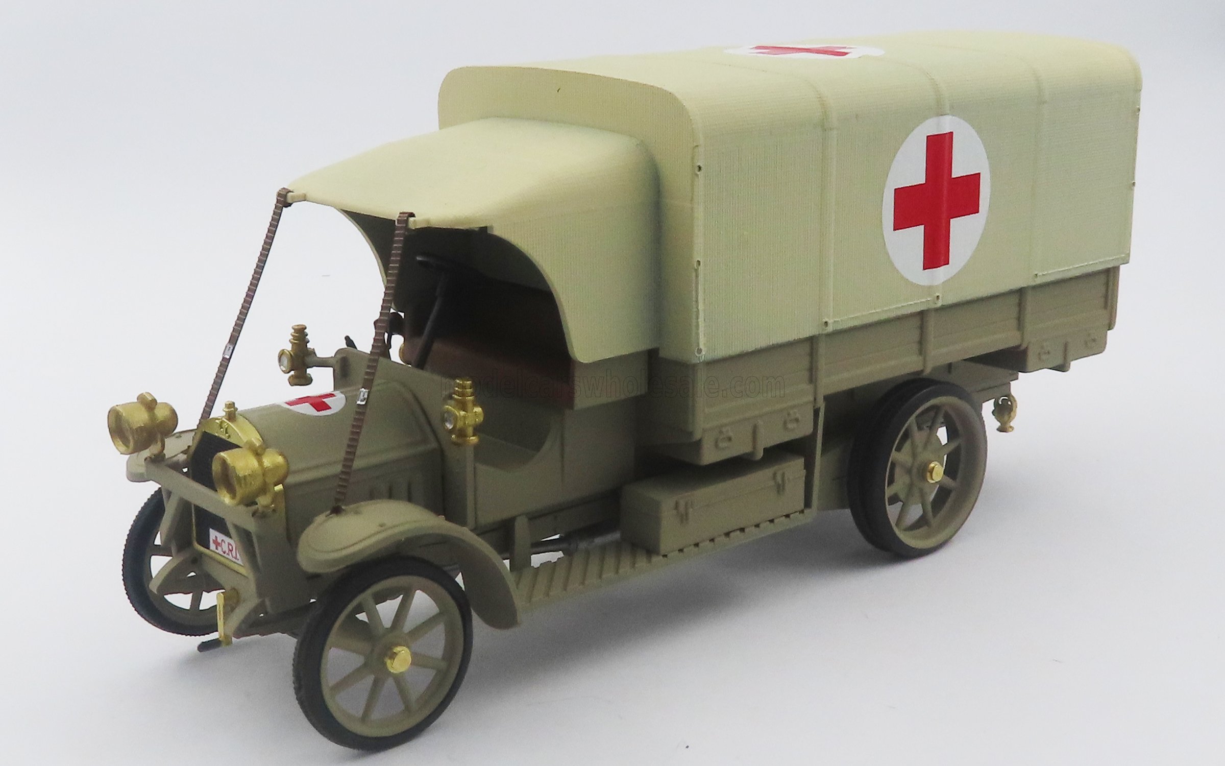 FIAT - 18BL TRUCK TELONATO AMBULANZA C.R.I. 1915 -