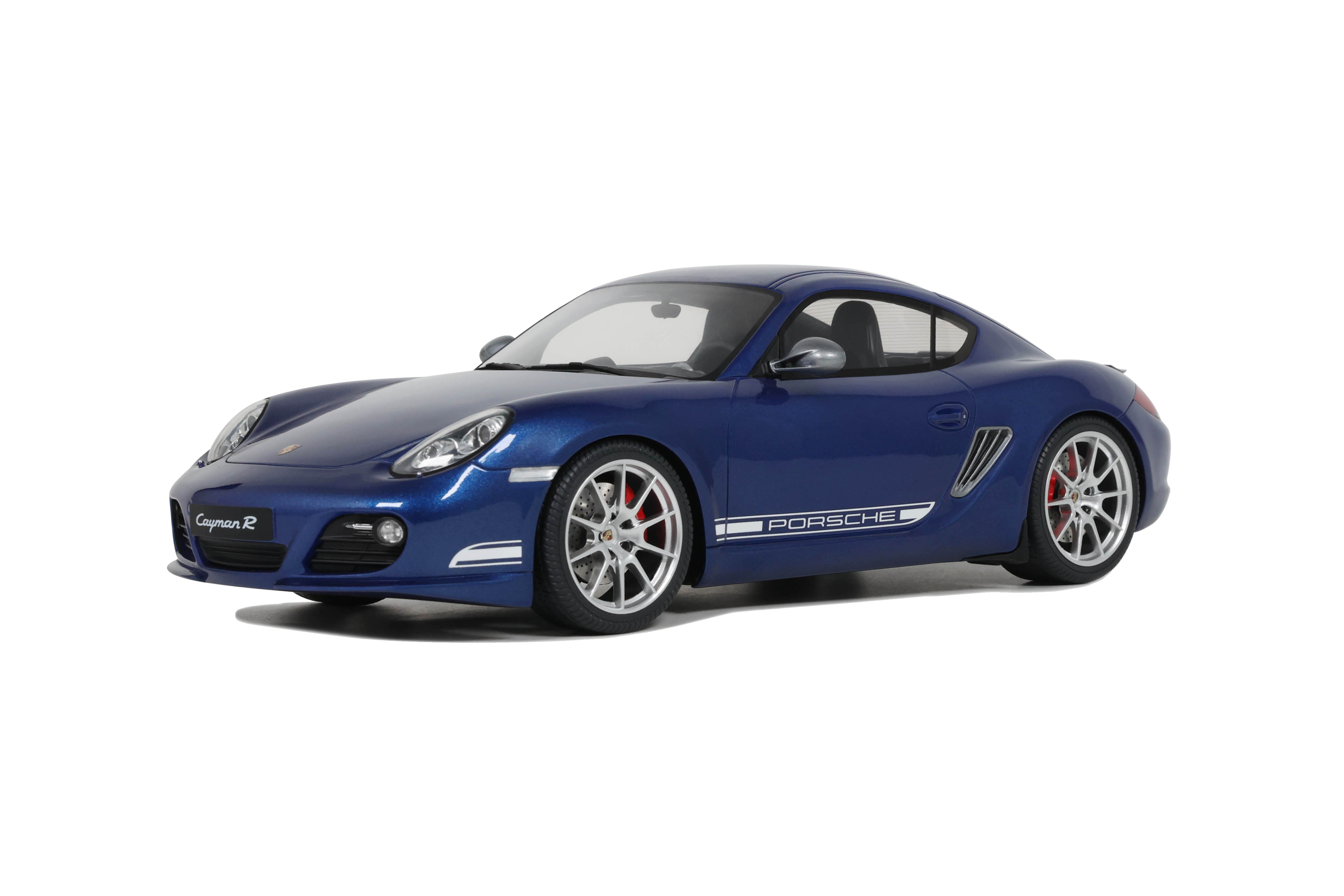 PORSCHE CAYMAN R AQUA BLUE METALLIC 2012