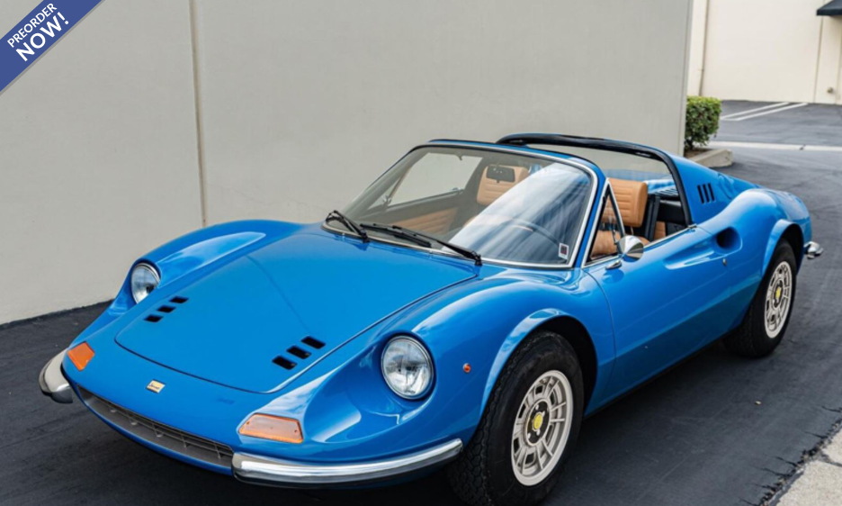 Ferrari Dino 246 GTS 1972 Azzurro Dino - Beige