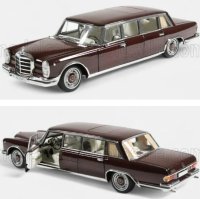 MERCEDES BENZ - S-CLASS 600 LWB PULLMAN (W100) 1969 - WINE RED