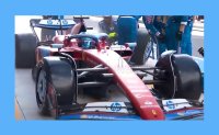 FERRARI - F1 SF-24 TEAM SCUDERIA FERRARI N 16 3rd MIAMI GP 2024 CHARLES LECLERC - RED LIGHT BLUE