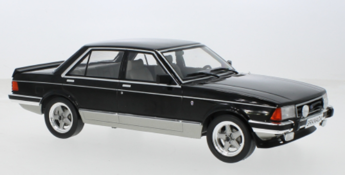 Ford Granada MK II 2.8 Injection, zwart/grijs, 198