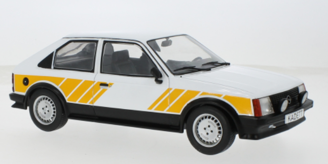 Opel Kadett D SR, wit/geel, 1983