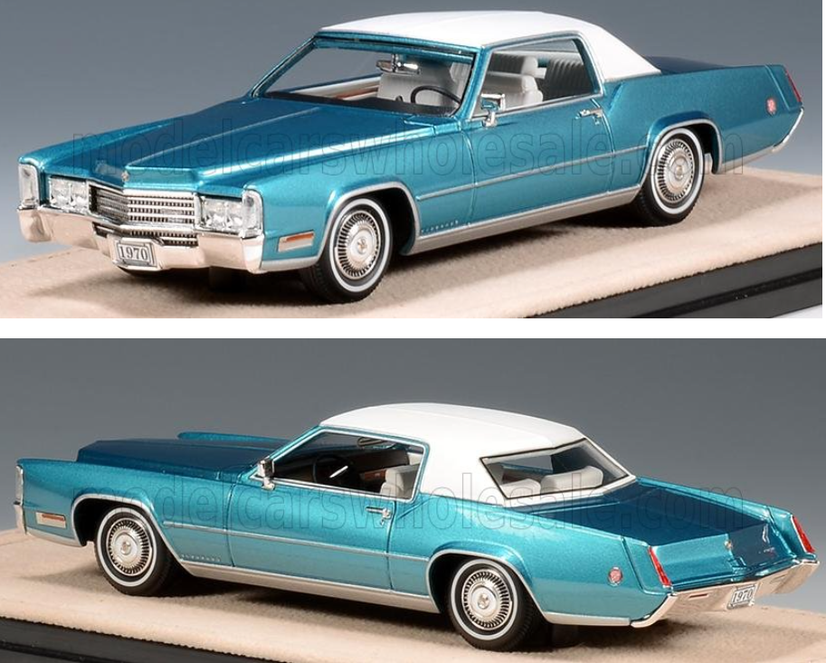 CADILLAC - ELDORADO BIARRITZ 1970 - LUCERNE AQUA F