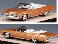 CHEVROLET - CHEVROLET CAPRICE CONVERTIBLE OPEN ROOF 1973 - MEDIUM ORANGE MET