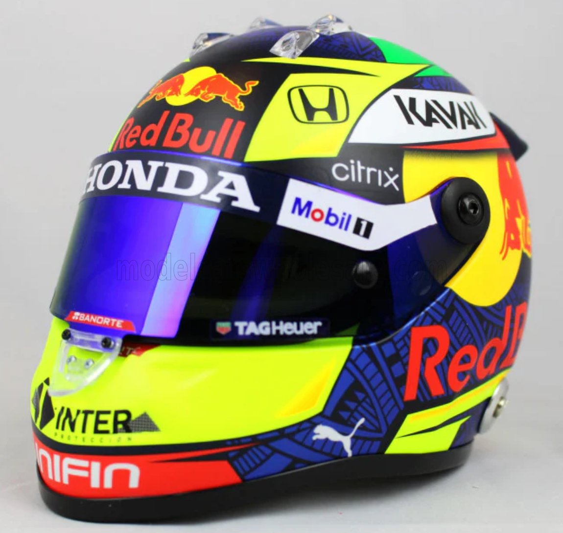 CASCO HELMET F1 SERGIO PEREZ TEAM RED BULL RACING 