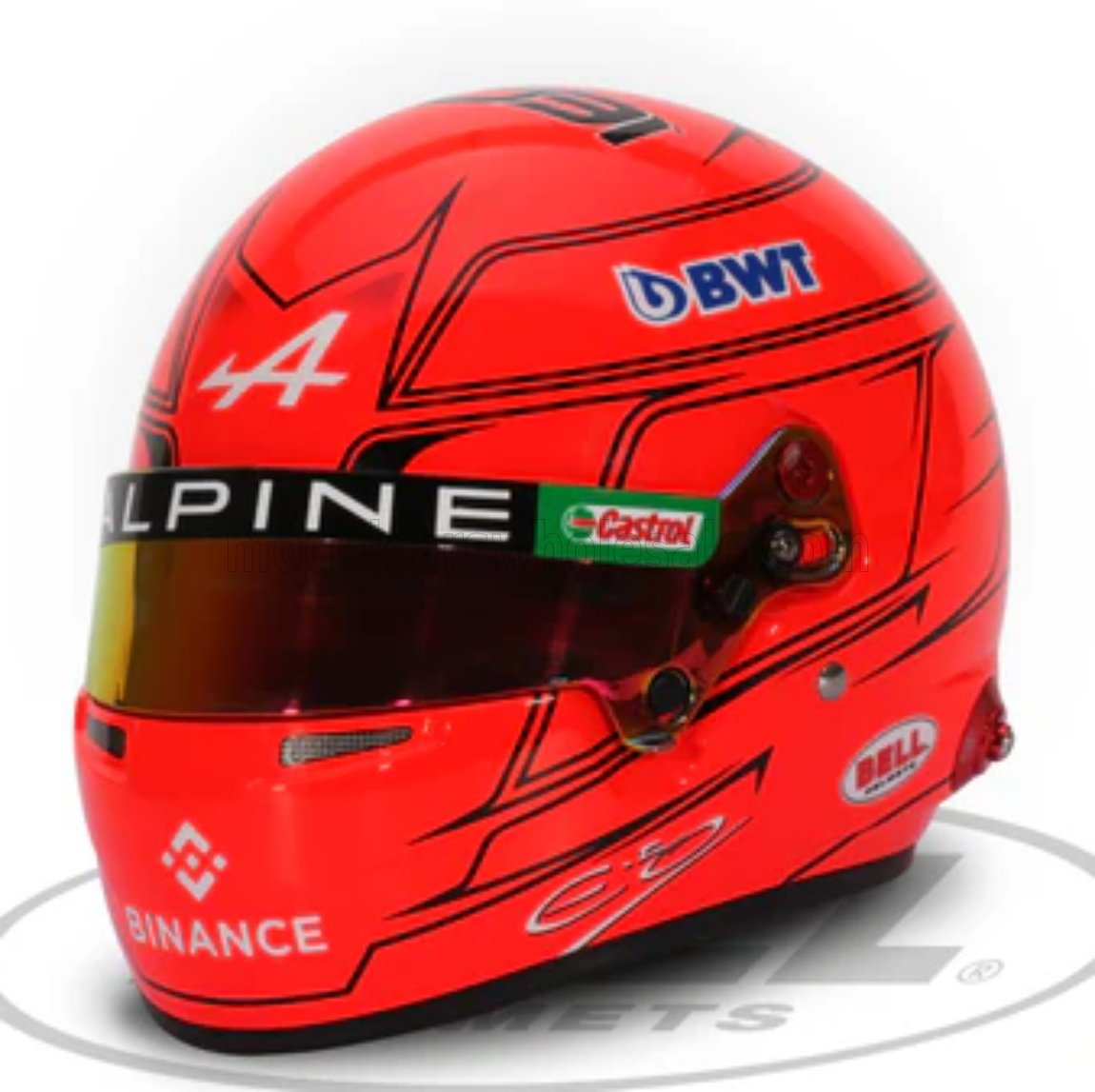 CASCO HELMET F1 ESTEBAN OCON TEAM BWT ALPINE N 31 