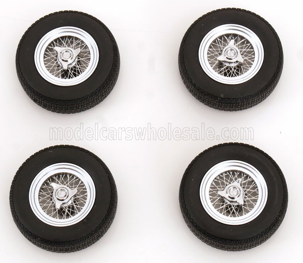 SET 4X WHEELS AND RIMS FOR GHIBLI COUPE 1969 - BLA