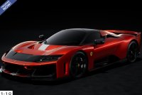 Ferrari F80 optioneel carbon Copper Mica - carbon velgen