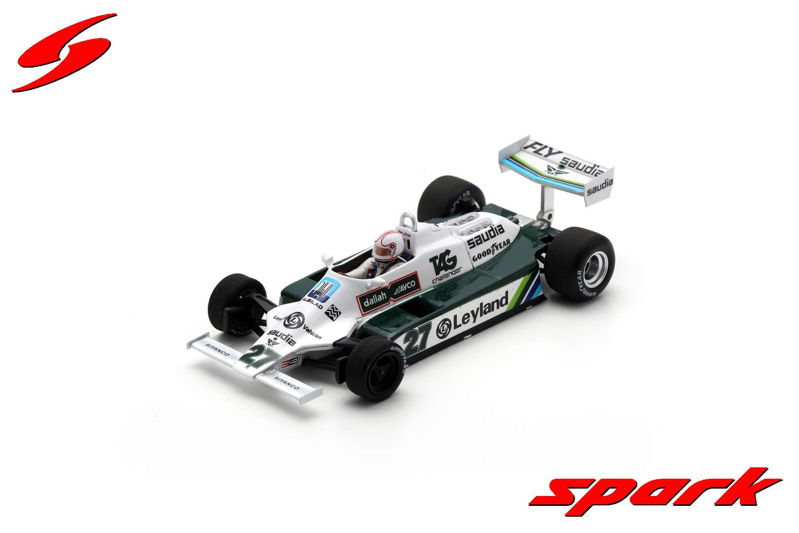 WILLIAMS FW07B N°27 winner GP Great Britain 1980 