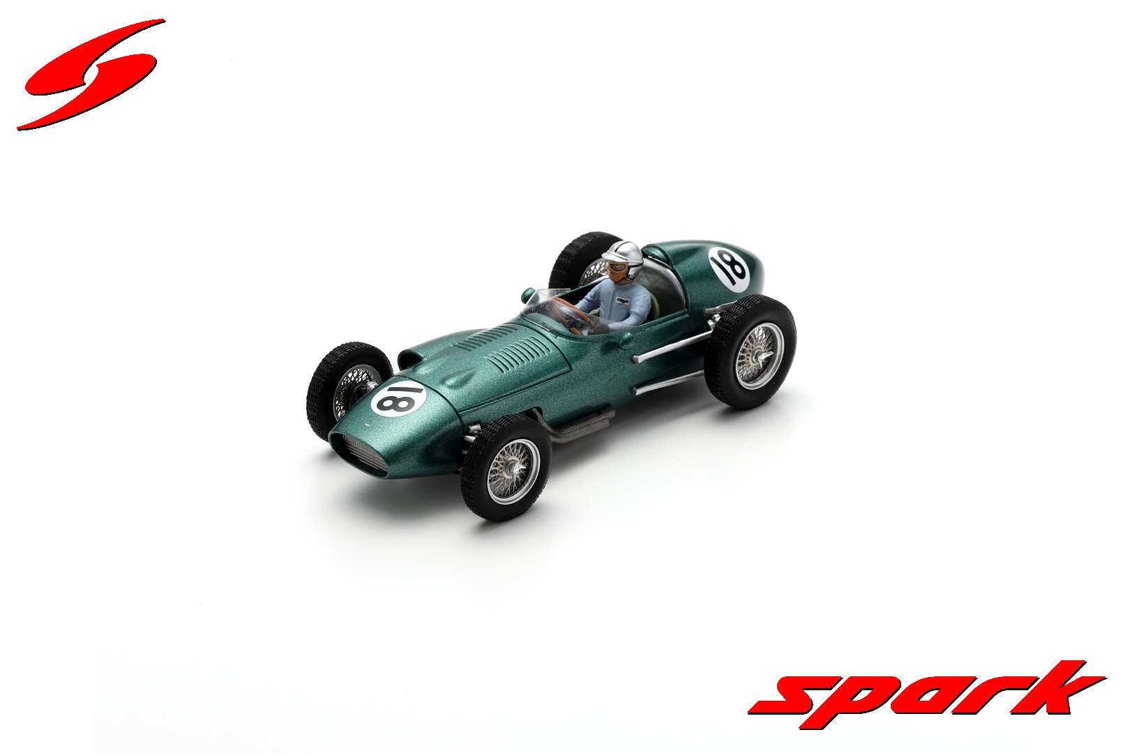 ASTON MARTIN DBR5 N°18 GP Great Britain 1960 Roy 