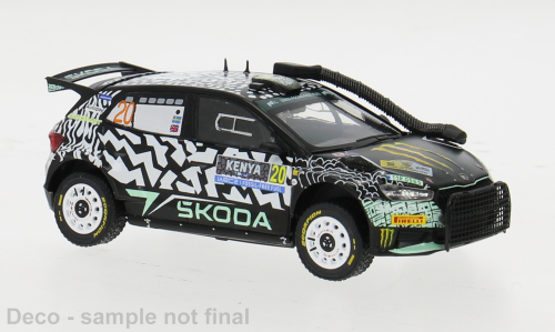 Skoda Fabia Rally2, WRC, Safari Rallye Kenia, 2024