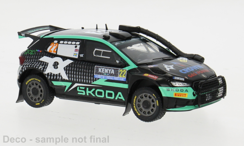 Skoda Fabia Rally2, WRC, Safari Rallye Kenia, 2024