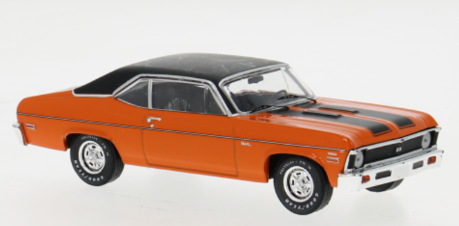 Chevrolet Nova SS, orange 1971