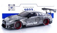 NISSAN GT-R (R35) W/ LIBERTY WALK BODY KIT 2.0 BLACK 2020