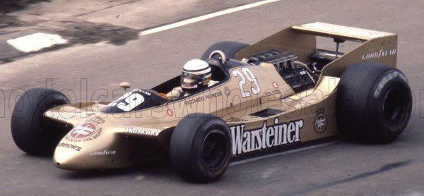 ARROWS - F1 FORD A2 N 29 GERMAN GP 1979 RICCARDO P