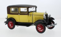 Ford Model A Tudor, jaune clair/marron, 1931