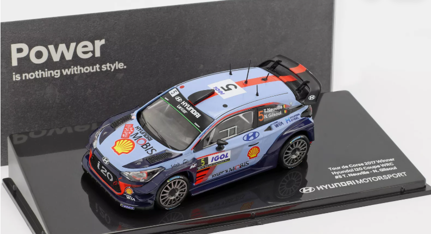 Hyundai i20 WRC NEUVILLE, GILSOUL vainqueur TOUR D