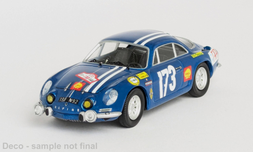 Alpine Renault A110, Rally Portugal, 1968, #173