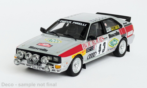 Audi quattro, Rally Monte Carlo, 1982, #43