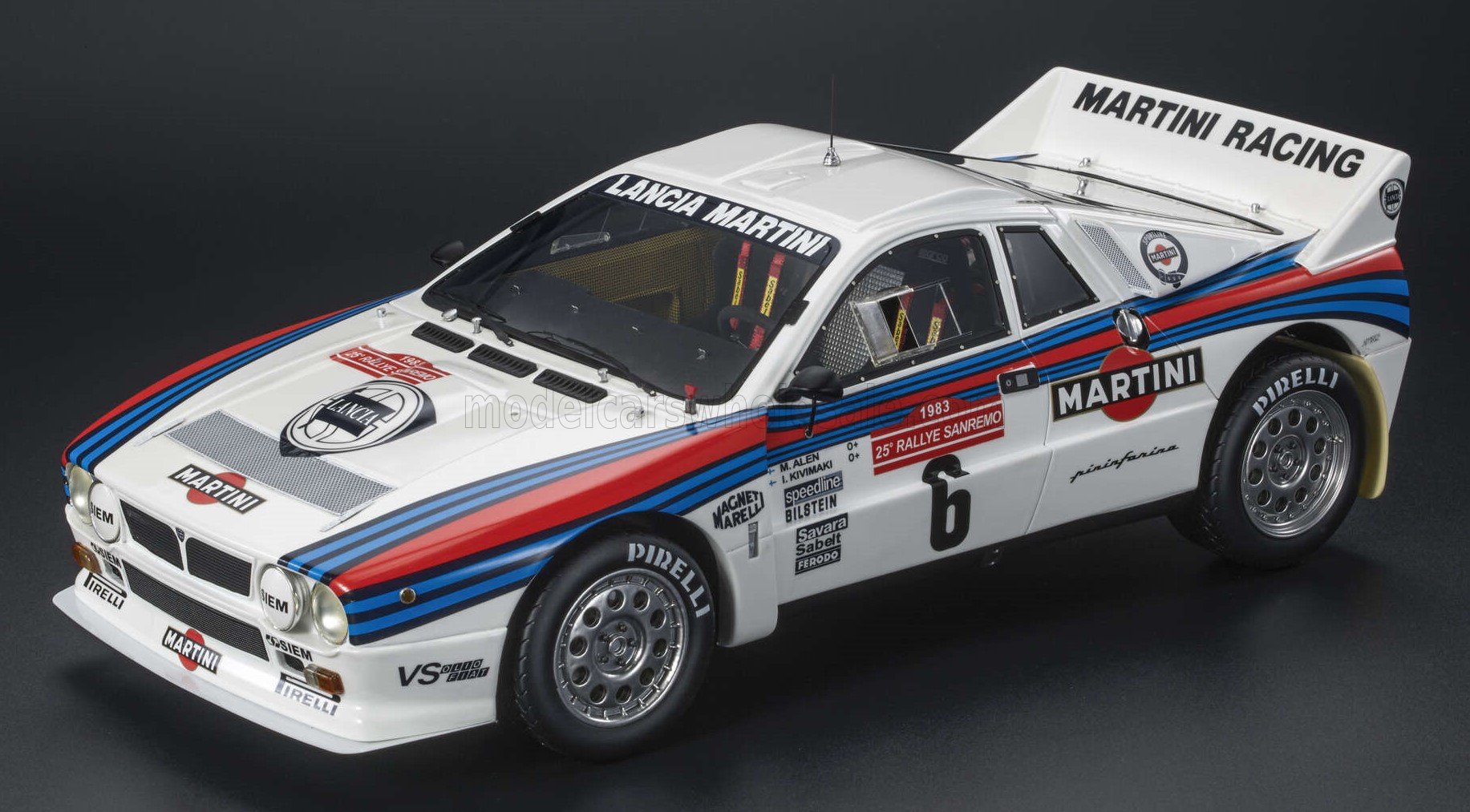 LANCIA - 037 MARTINI RACING N 6 WINNER RALLY SANRE