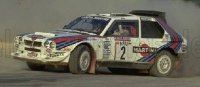 LANCIA - DELTA S4 TEAM MARTINI RACING N 2 WINNER RALLY SANREMO 1986 MARKKU ALEN - ILKKA KIVIMAKI