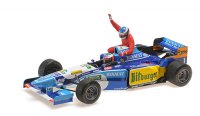 BENETTON RENAULT B195 - MICHAEL SCHUMACHER - CANADIAN GP 1995 (W/FIGURINE ALESI)