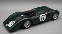 JAGUAR - C-TYPE 3.5L S6 LONGTAIL SPIDER TEAM JAGUAR CARS LTD. N 17 24h LE MANS 1952 STIRLING MOSS - PETER WALKER - BRITISH RACING GREEN