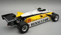 RENAULT - F1 RE30B V6 TURBO TEAM RENAULT ELF N 15 WINNER SOUTH AFRICAN GP 1982 ALAIN PROST - WHITE YELLOW BLACK