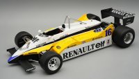 RENAULT - F1 RE30B V6 TURBO TEAM RENAULT ELF N 16 WINNER ITALY GP 1982 RENE ARNOUX - WHITE YELLOW BLACK