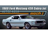 Ford Mustang 428 Cobra Jet, aztec aqua 1969