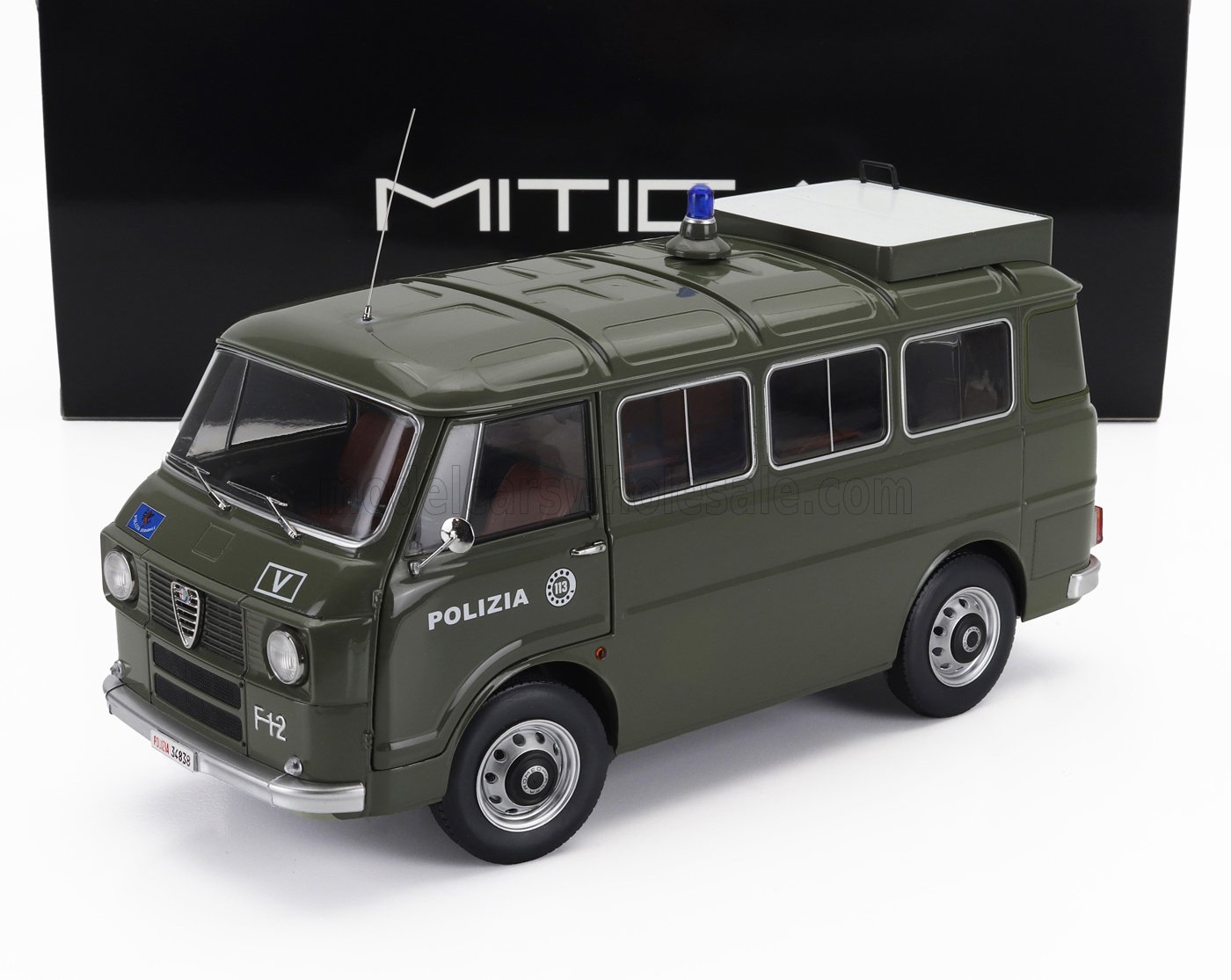 ALFA ROMEO - F-12 MINIBUS 1-SERIES - POLIZIA - POL