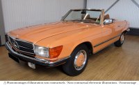 Mercedes-Benz 450 SL 1975 Orange Cayenne