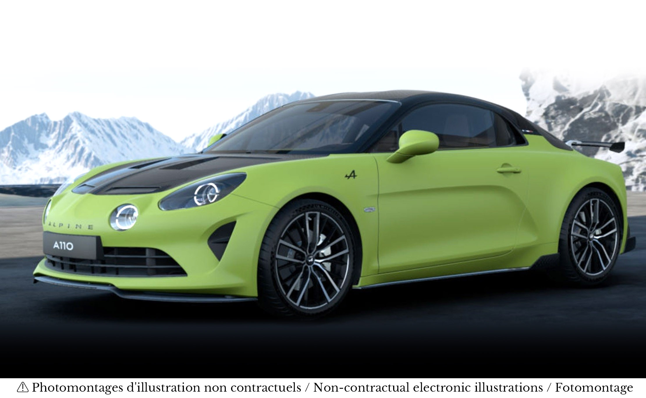 Alpine A110 R Turini 2025 Matzuurgroen