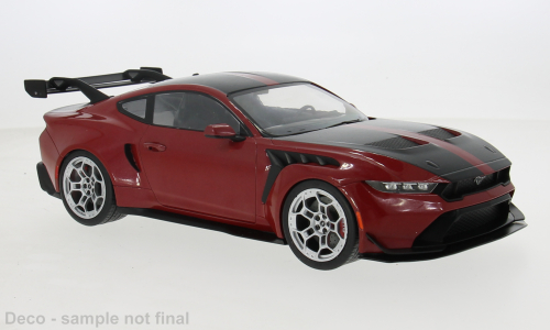 Ford Mustang GTD, donkerrood, 2025