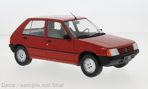 Peugeot 205, rood  1984