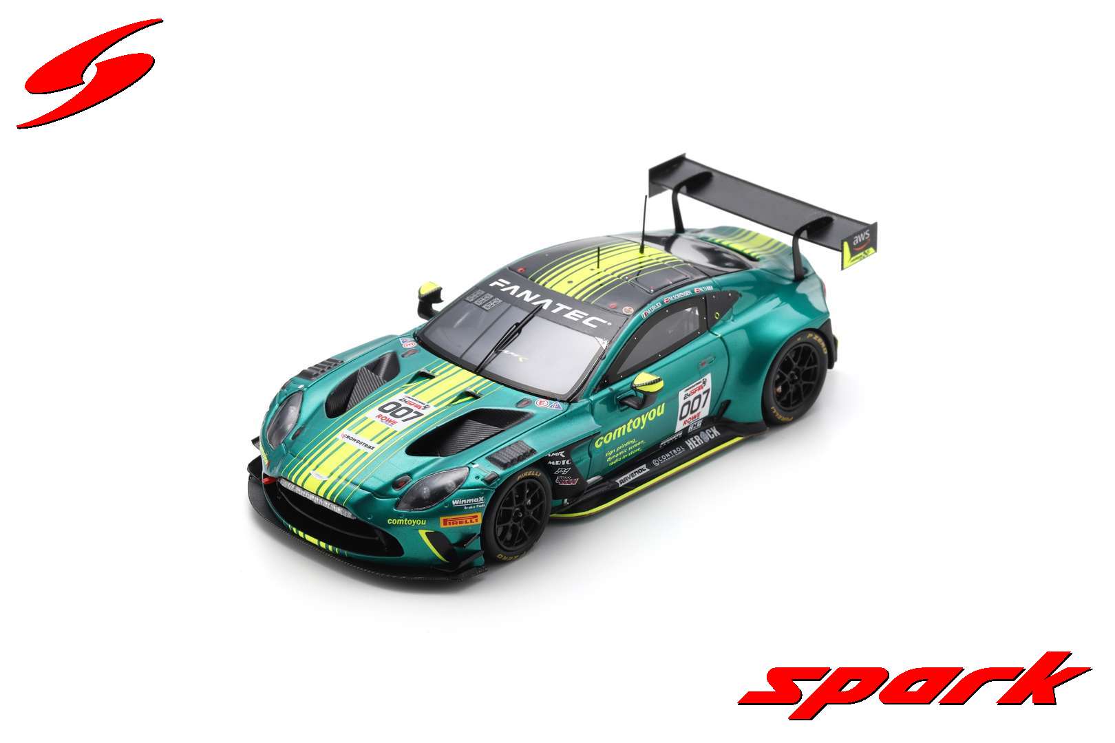 Aston Martin Vantage AMR GT3 EVO nr. 007 Comtoyou 