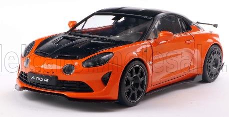 ALPINE A110 RADICALE COUPE 2024 - ORANGE BLACK