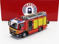 MAN - TGM 15.290 TANKER TRUCK SAPEURS POMPIERS FTP ROSENBAUER SDIS 45 LOIRES 2020 - RED YELLOW GREY